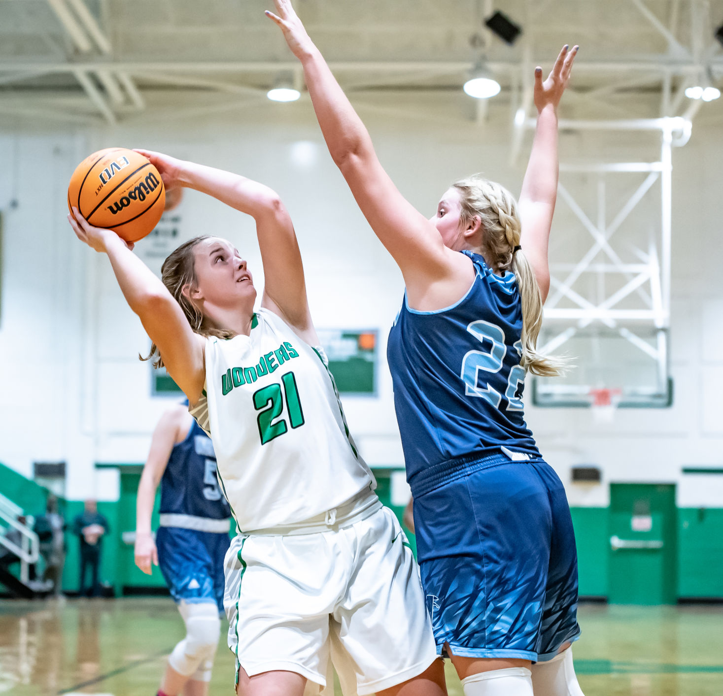 their home basketball game against West Rowan